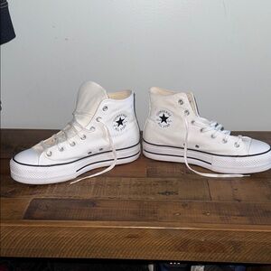 Converse Women's Classic White High-Tops